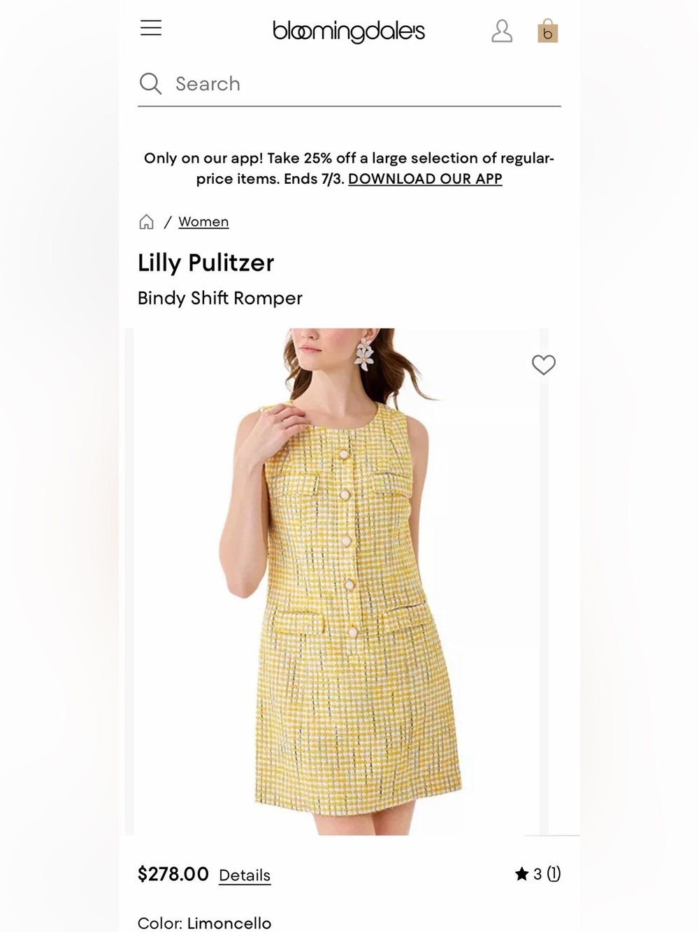 Bindy Shift Romper